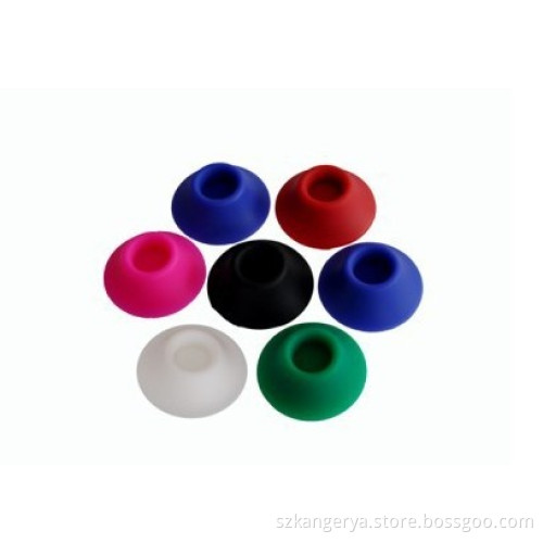 Factory Price Colorful Soft Silica EGO Battery Display Holder E Cigarette Accessories